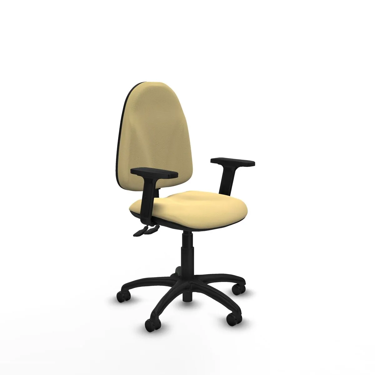 SILLA DE OFICINA PIQUERAS Y CRESPO B2D01RP CREMA