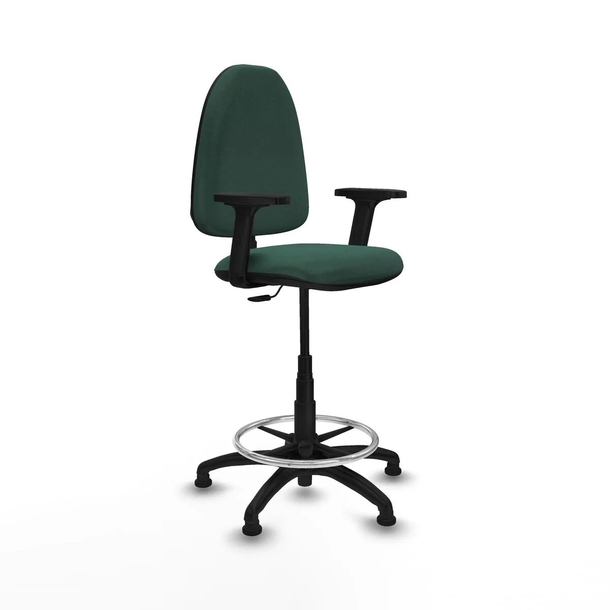 SILLA DE OFICINA PIQUERAS Y CRESPO B2D01RT VERDE ALTA