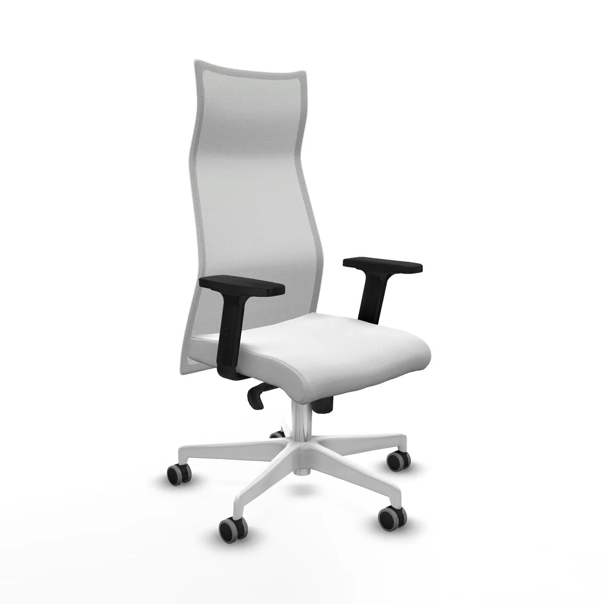 SILLA DE OFICINA PIQUERAS Y CRESPO B2D026G BLANCO
