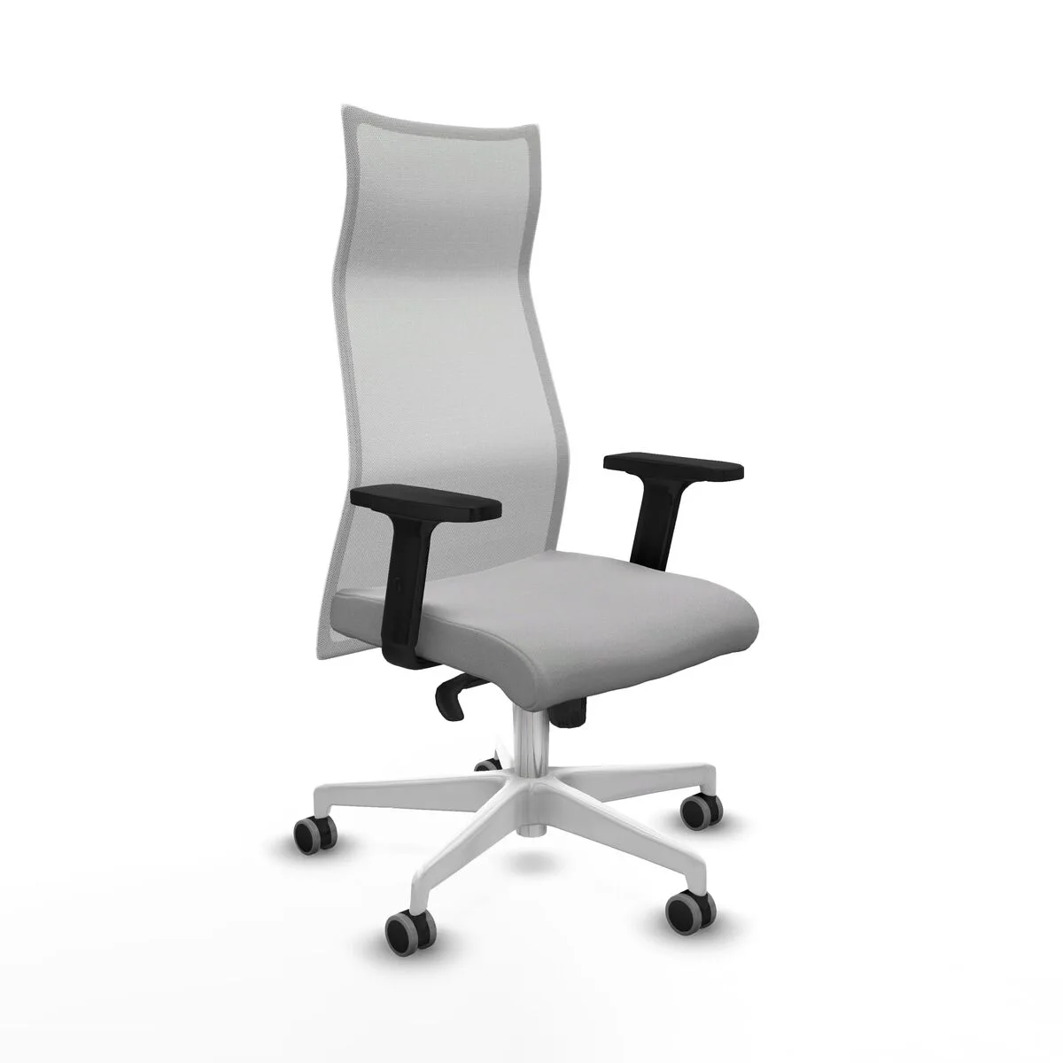 SILLA DE OFICINA PIQUERAS Y CRESPO B2D026G GRIS CLARO