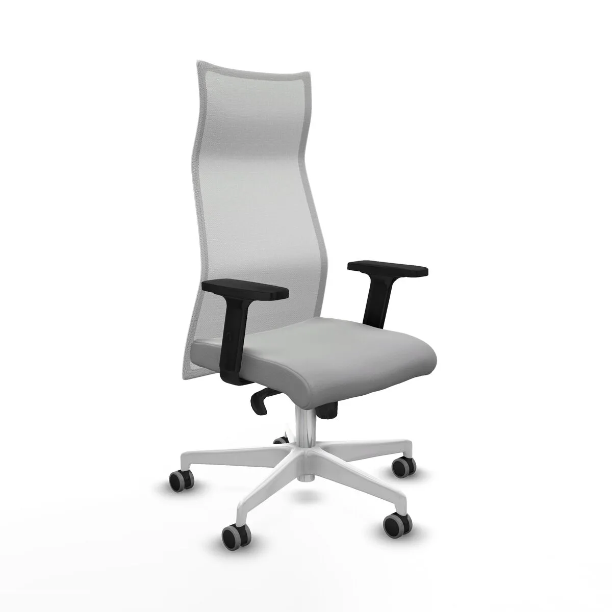 SILLA DE OFICINA PIQUERAS Y CRESPO B2D026G GRIS CLARO