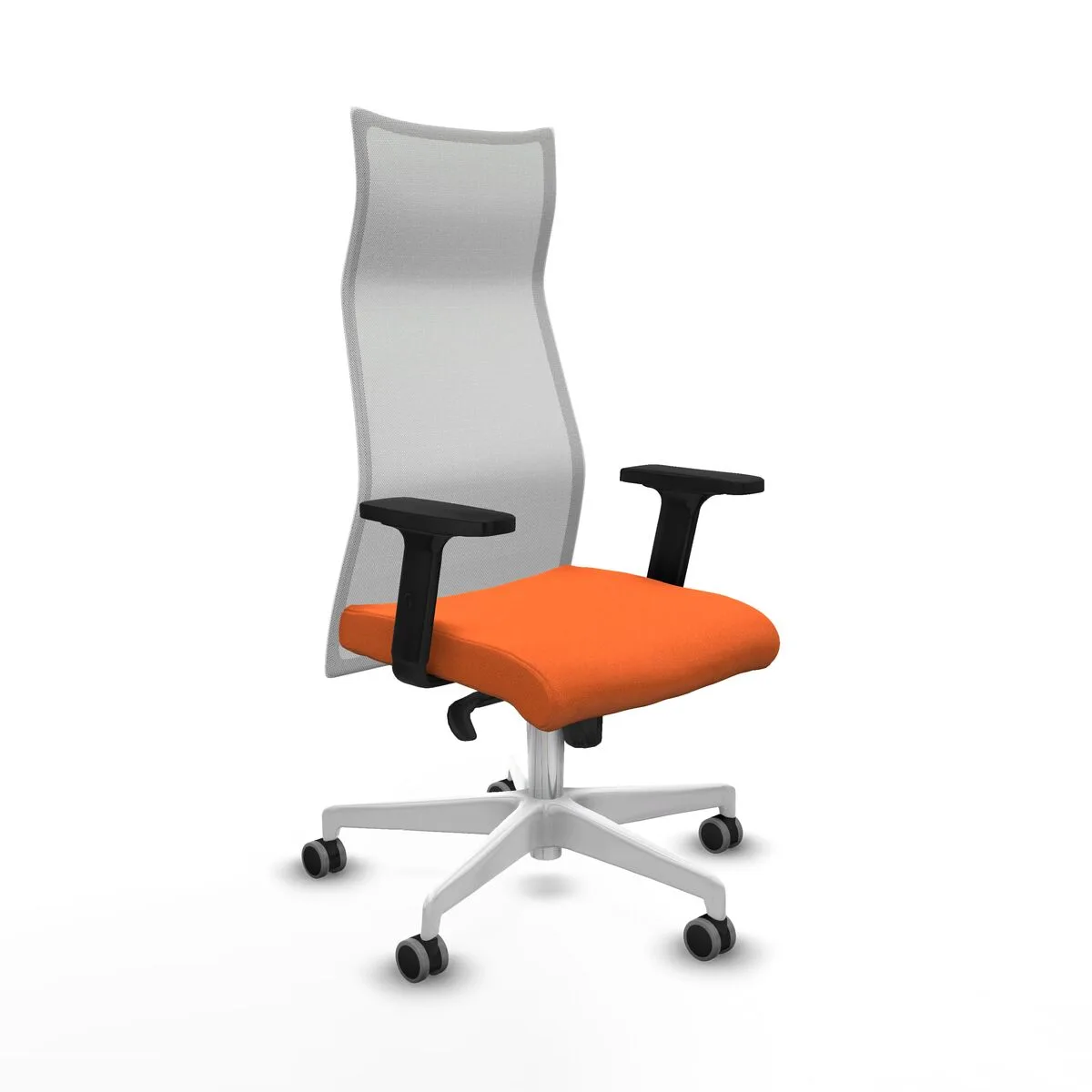 SILLA DE OFICINA PIQUERAS Y CRESPO B2D026G NARANJA
