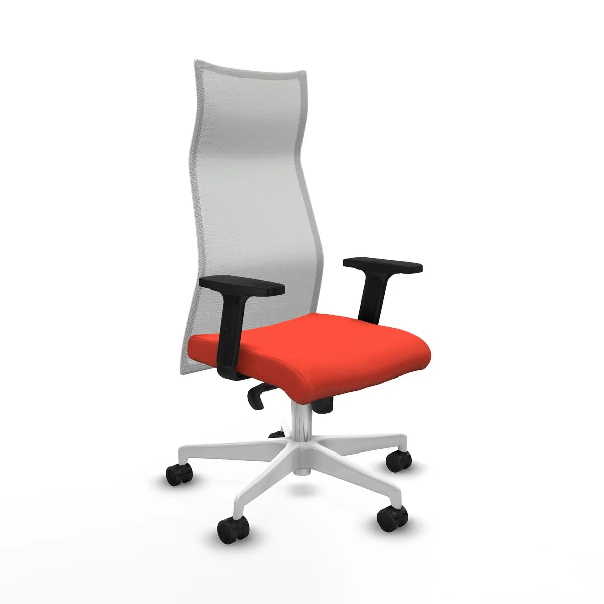 SILLA DE OFICINA PIQUERAS Y CRESPO B2D026N NARANJA OSCURO