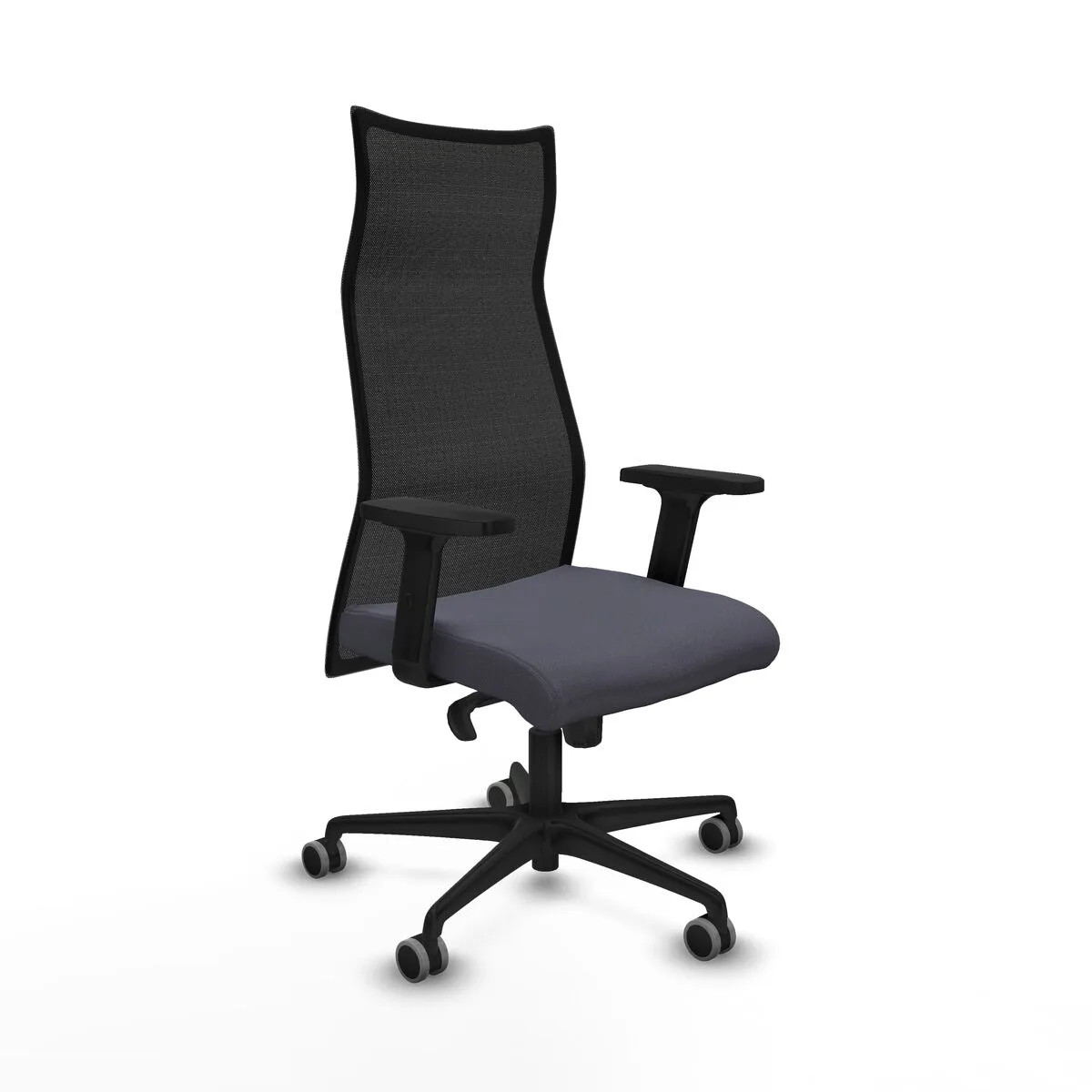 SILLA DE OFICINA PIQUERAS Y CRESPO B2D036G GRIS OSCURO