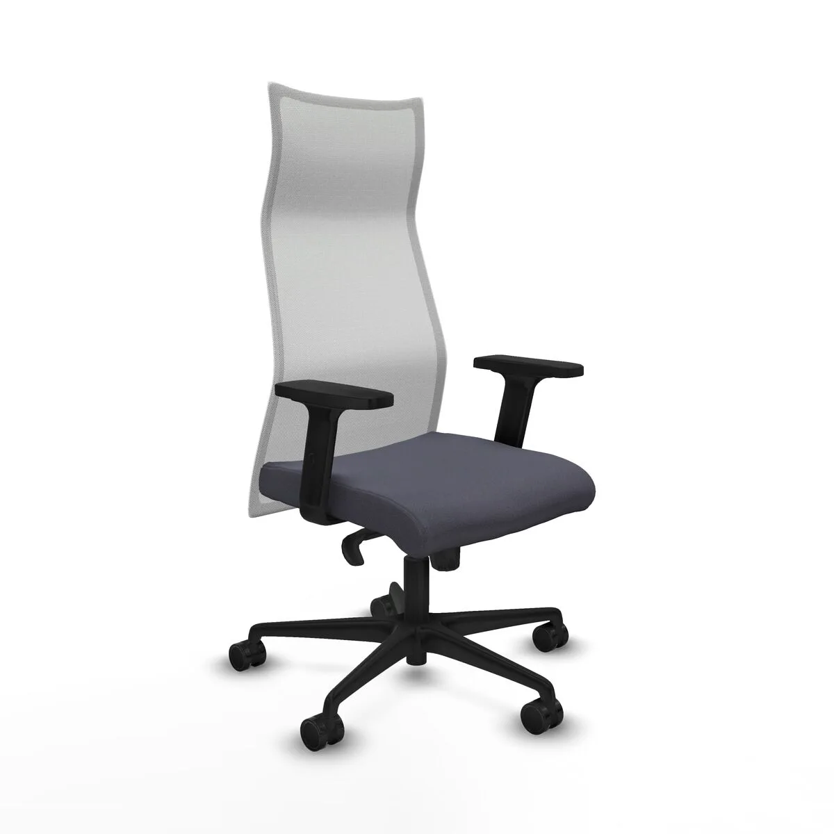 SILLA DE OFICINA PIQUERAS Y CRESPO B2D036N GRIS OSCURO