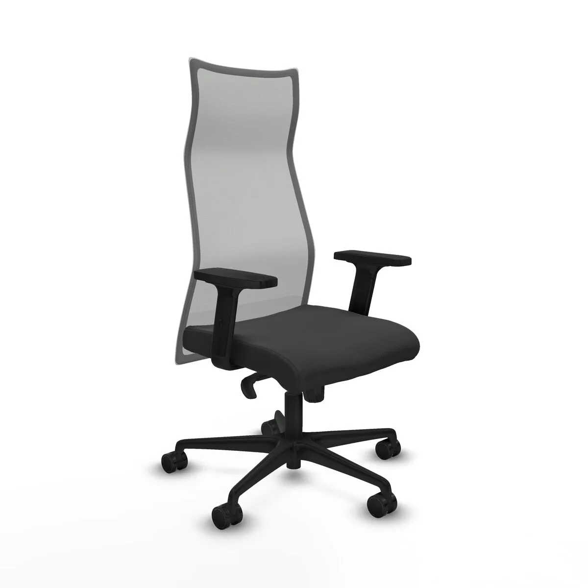 SILLA DE OFICINA PIQUERAS Y CRESPO B2D036N GRIS OSCURO