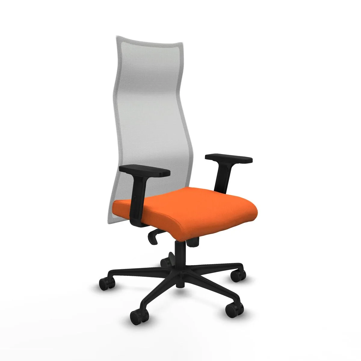 SILLA DE OFICINA PIQUERAS Y CRESPO B2D036N NARANJA