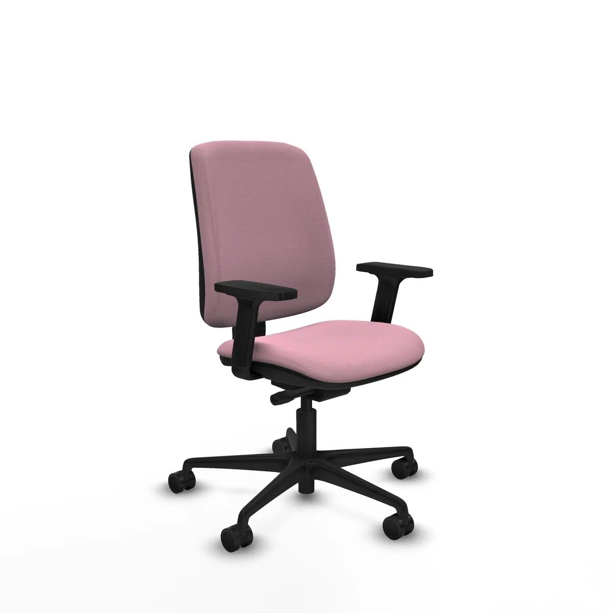 SILLA DE OFICINA PIQUERAS Y CRESPO B2D036N ROSA