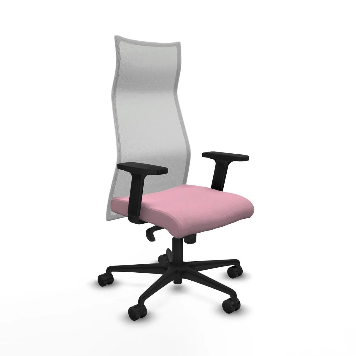 SILLA DE OFICINA PIQUERAS Y CRESPO B2D036N ROSA