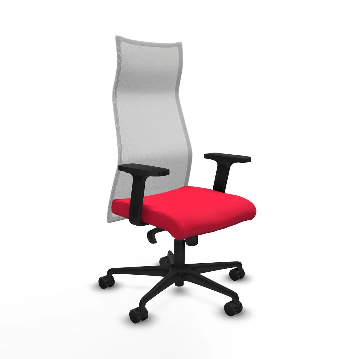SILLA DE OFICINA PIQUERAS Y CRESPO B2D036N ROJO