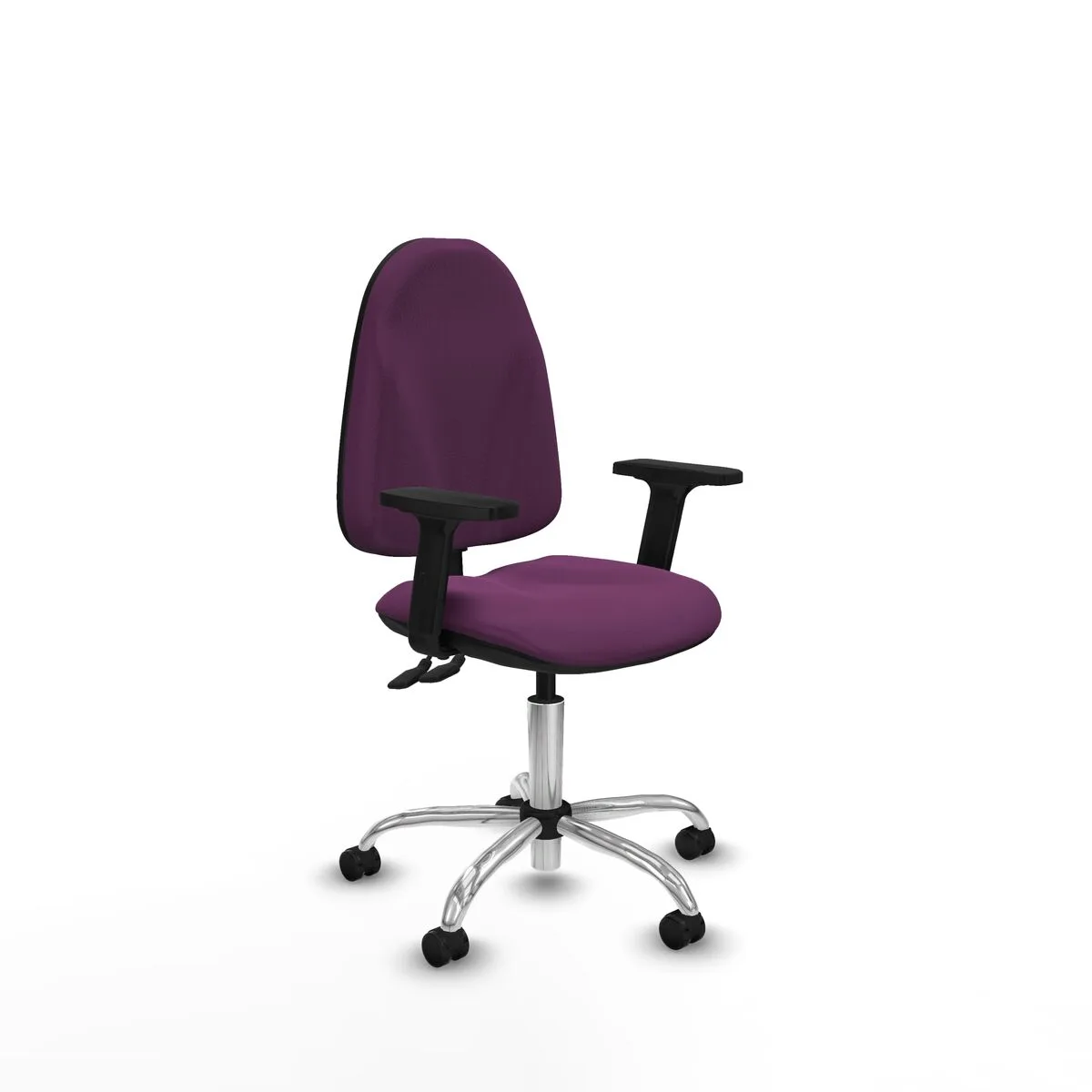 SILLA DE OFICINA PIQUERAS Y CRESPO B2D05RF MORADO