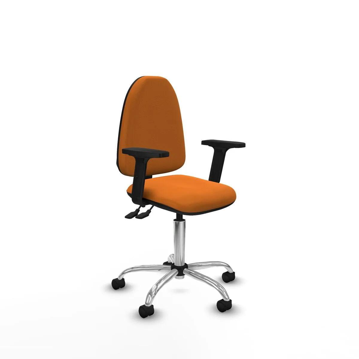 SILLA DE OFICINA PIQUERAS Y CRESPO B2D05RN NARANJA