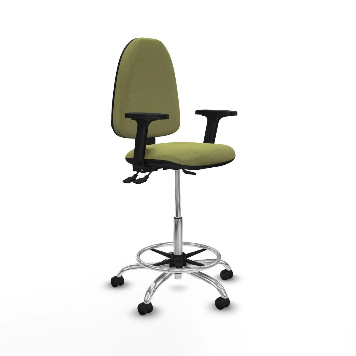SILLA DE OFICINA PIQUERAS Y CRESPO B2D05RP VERDE