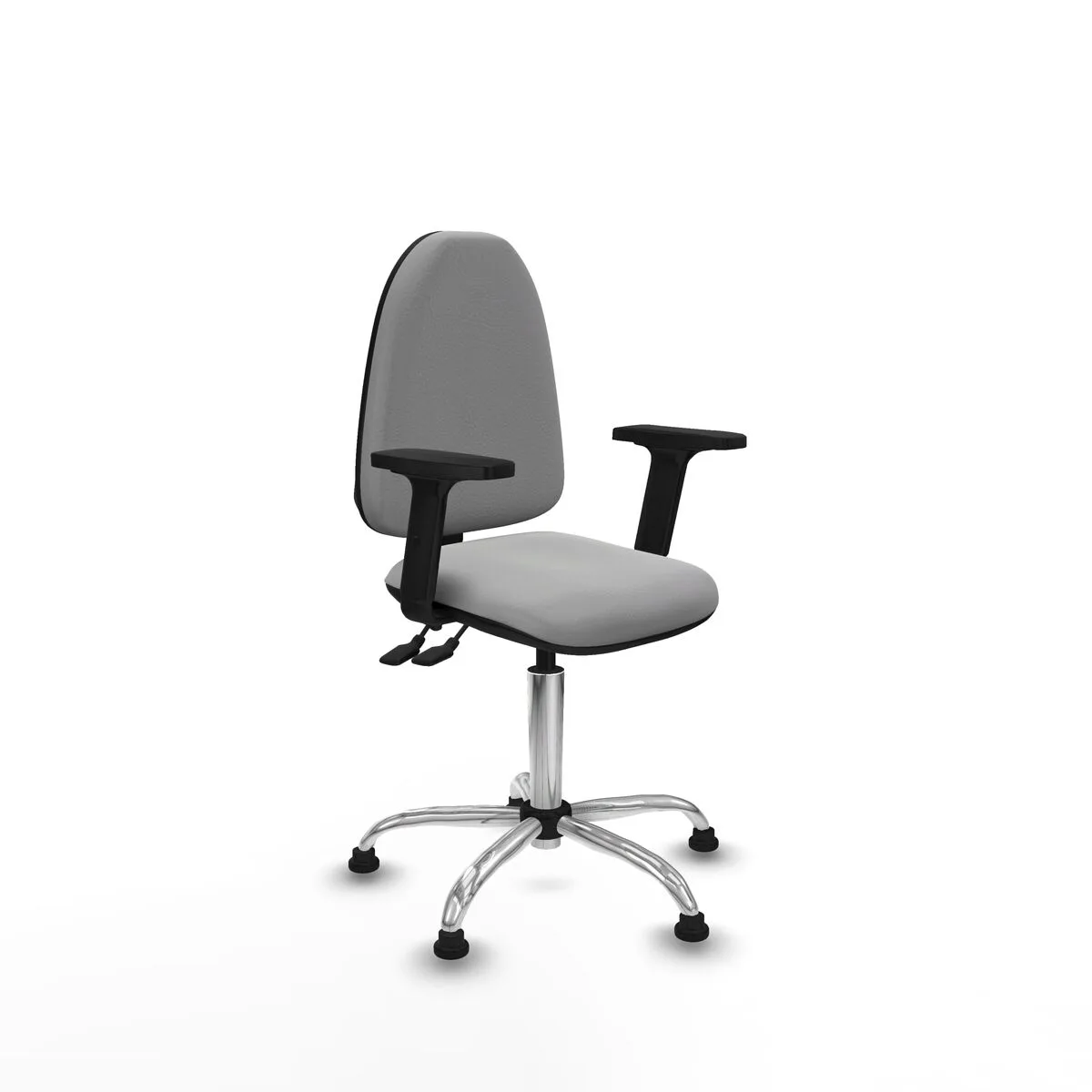 SILLA DE OFICINA PIQUERAS Y CRESPO B2D05RT GRIS CLARO