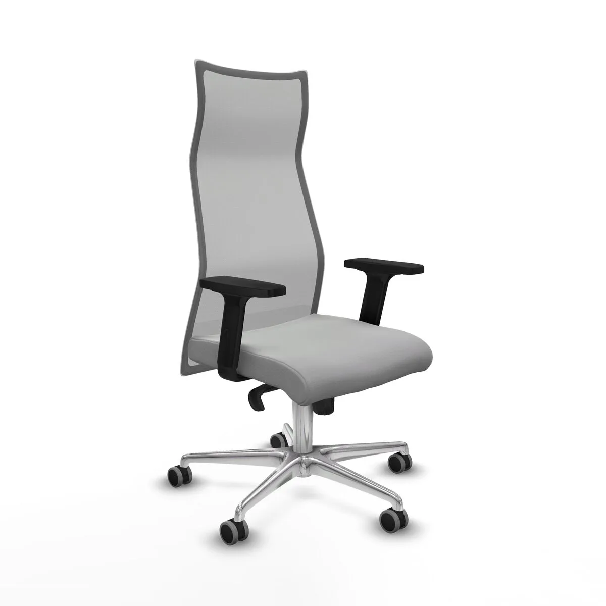 SILLA DE OFICINA PIQUERAS Y CRESPO B2D086G GRIS CLARO