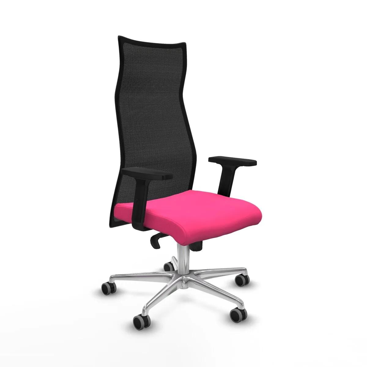 SILLA DE OFICINA PIQUERAS Y CRESPO B2D086G ROSA