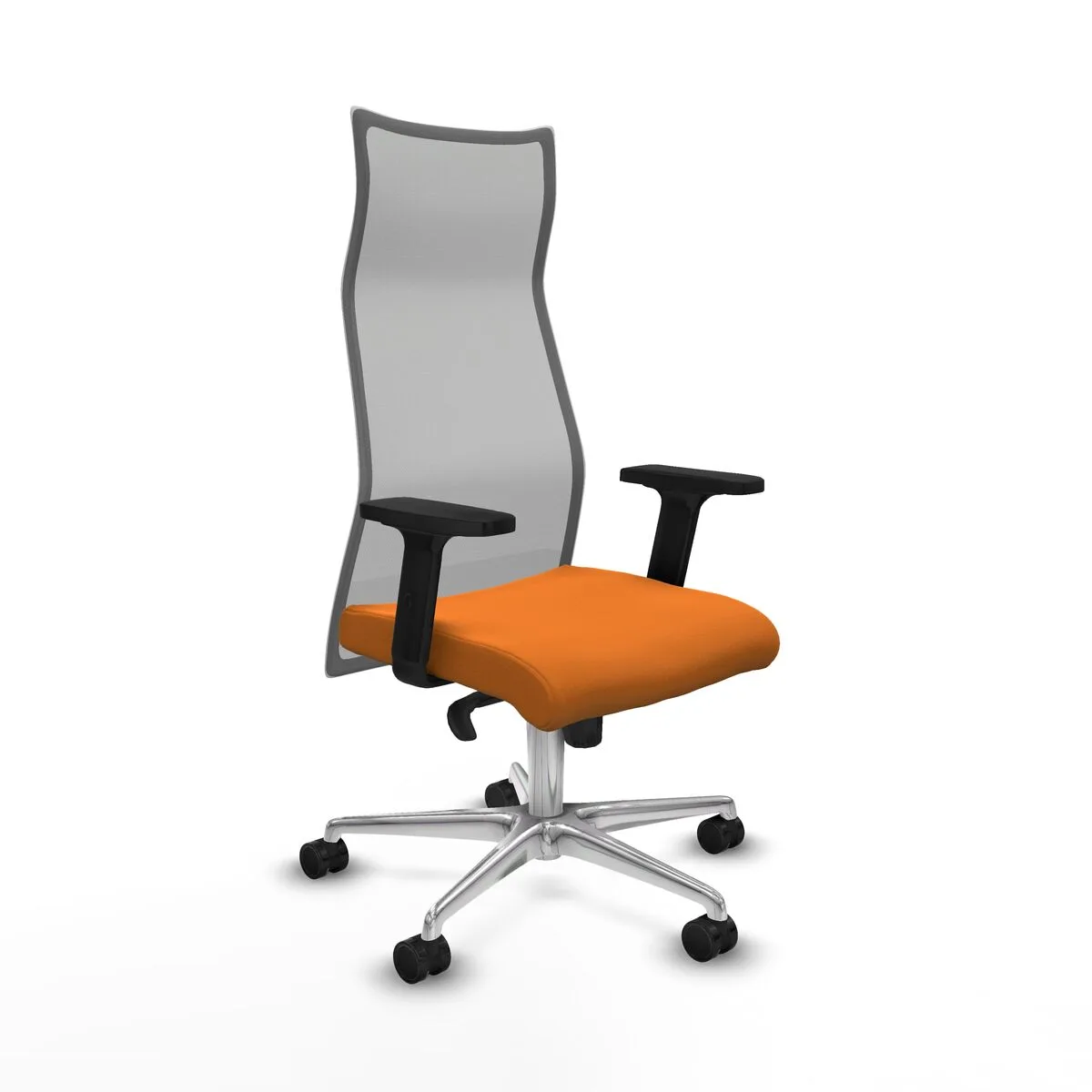 SILLA DE OFICINA PIQUERAS Y CRESPO B2D086N NARANJA