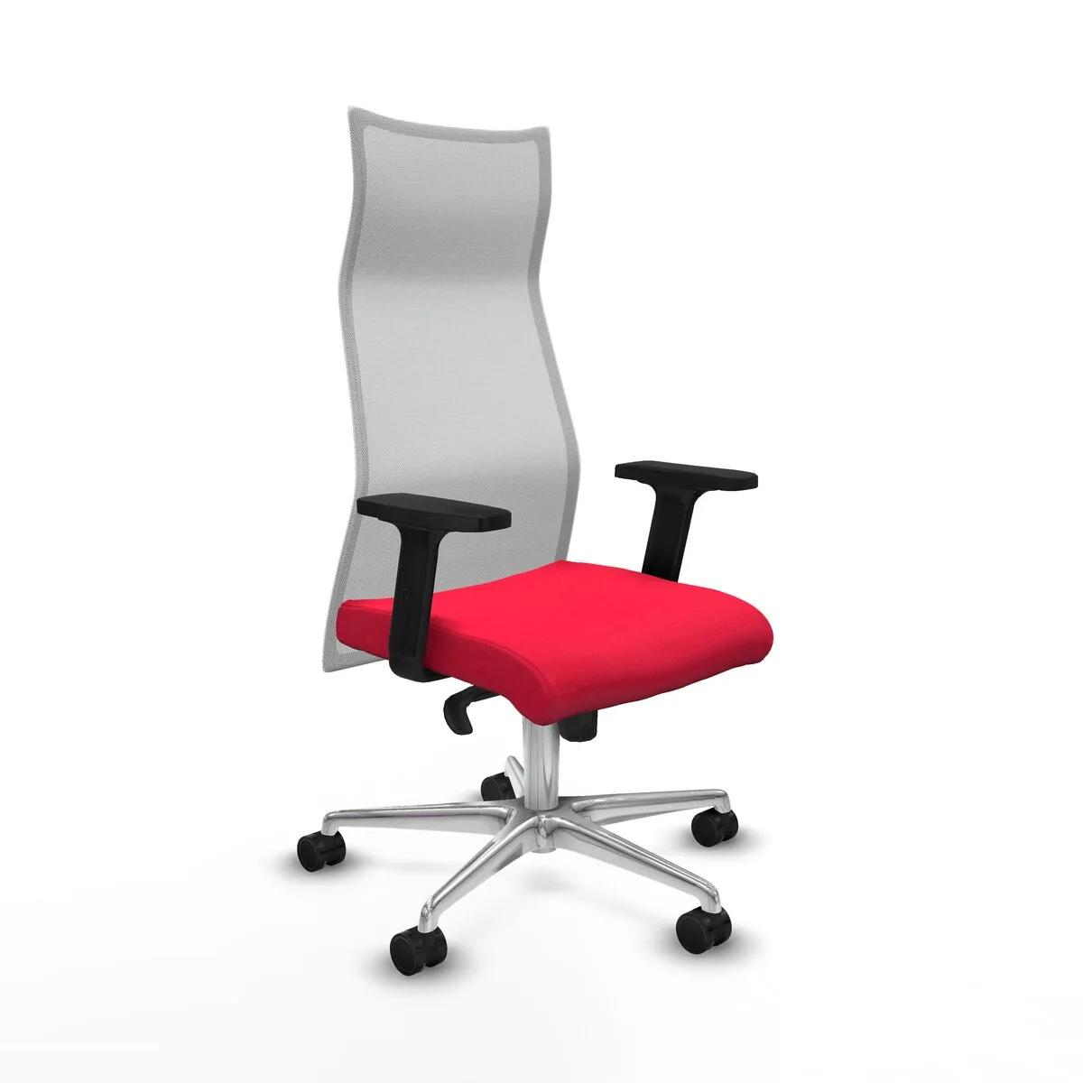 SILLA DE OFICINA PIQUERAS Y CRESPO B2D086N ROJO