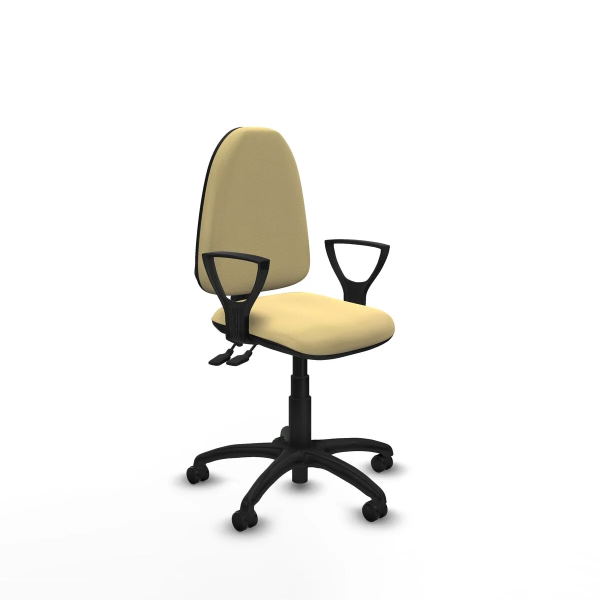 SILLA DE OFICINA PIQUERAS Y CRESPO BFN01RF CREMA