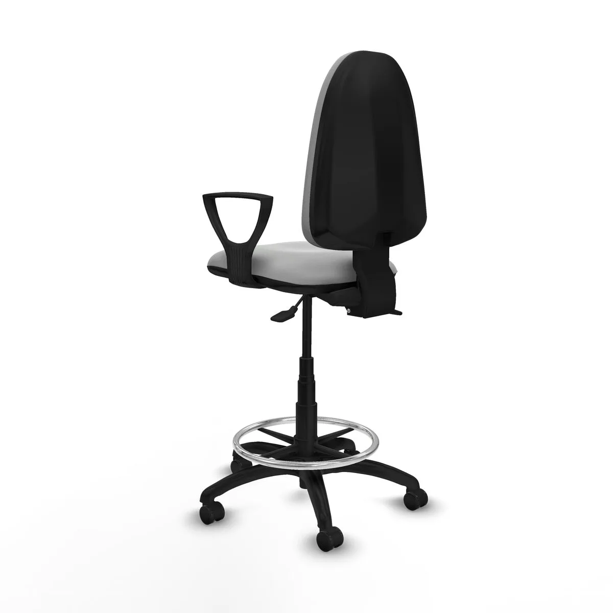 SILLA DE OFICINA PIQUERAS Y CRESPO BFN01RF GRIS CLARO ALTA