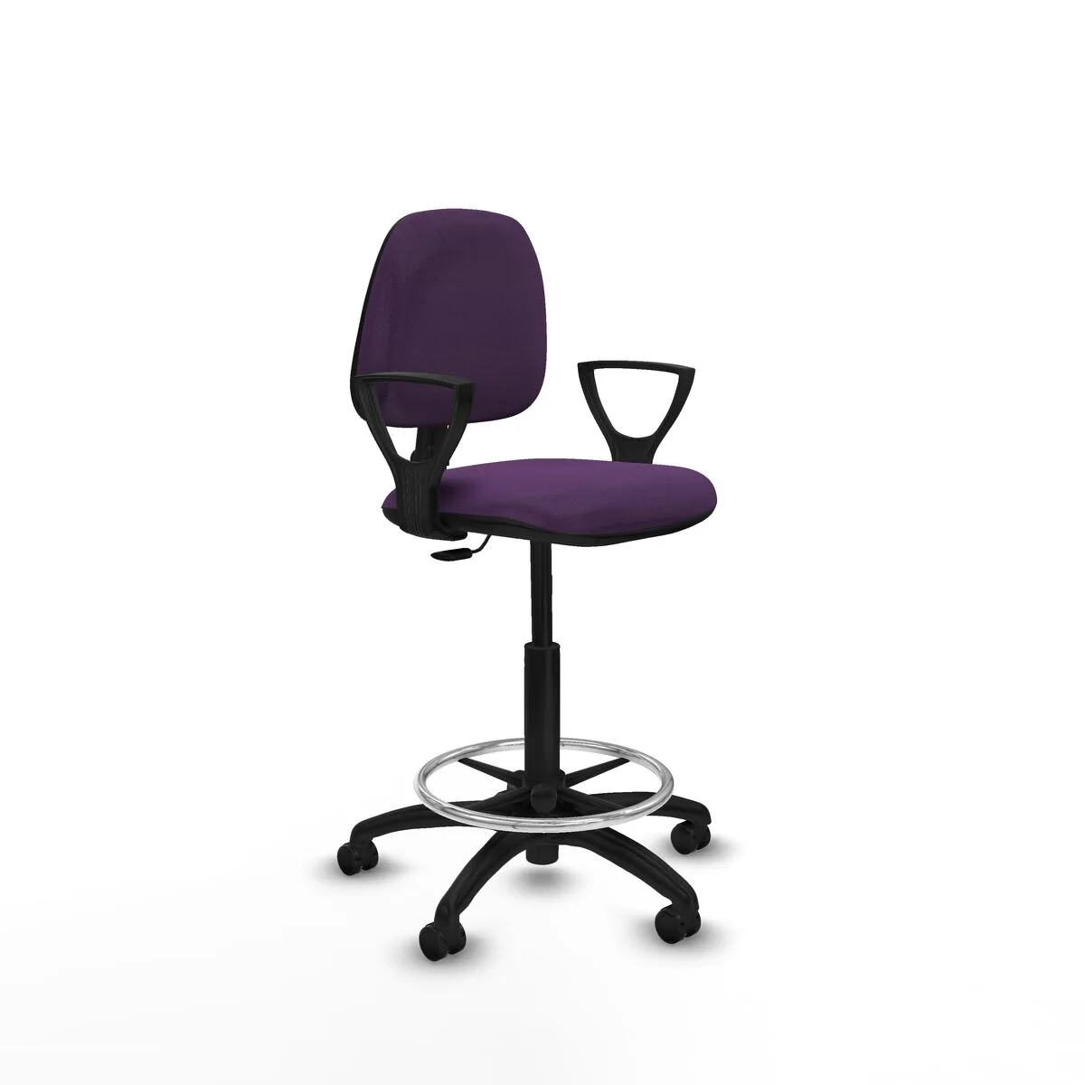 SILLA DE OFICINA PIQUERAS Y CRESPO BFN01RF MORADO ALTA