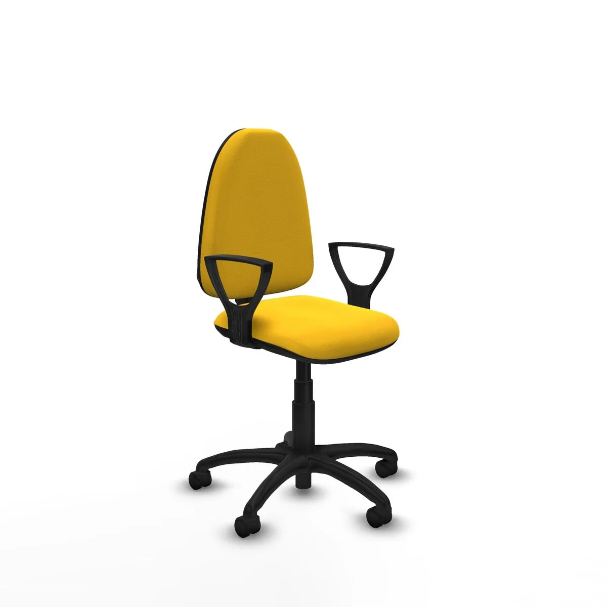 SILLA DE OFICINA PIQUERAS Y CRESPO BFN01RN AMARILLO