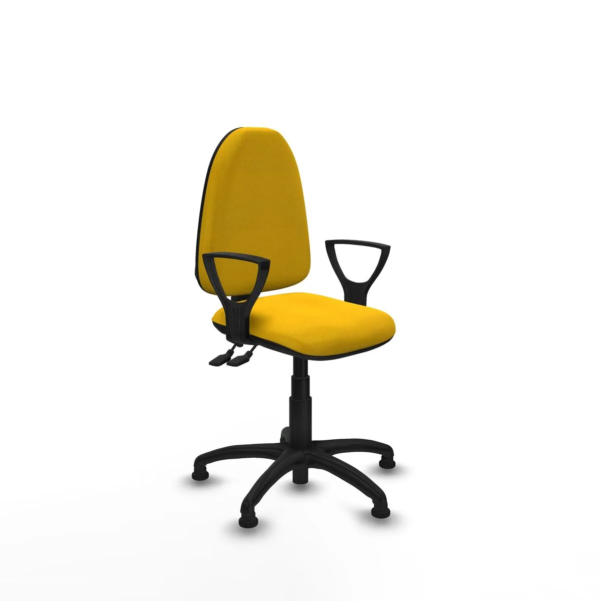 SILLA DE OFICINA PIQUERAS Y CRESPO BFN01RT AMARILLO