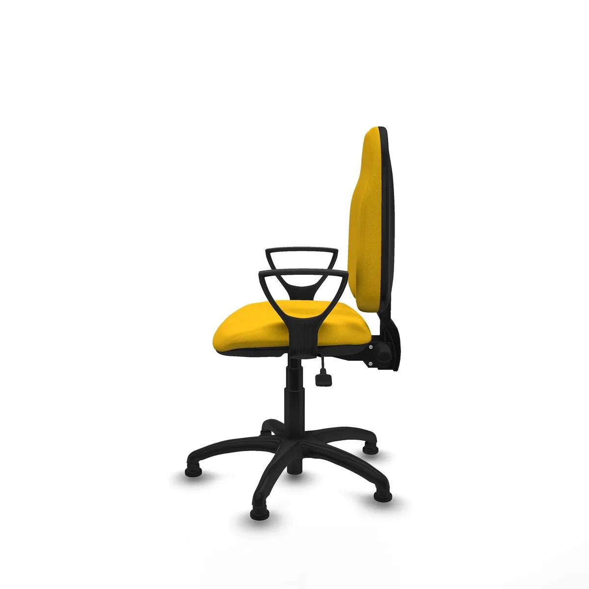 SILLA DE OFICINA PIQUERAS Y CRESPO BFN01RT AMARILLO