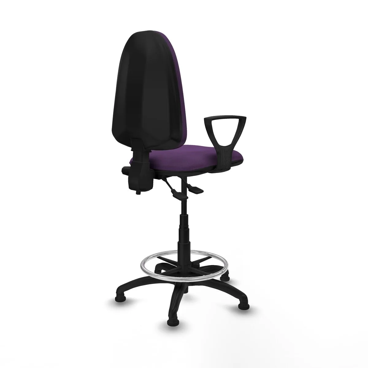 SILLA DE OFICINA PIQUERAS Y CRESPO BFN01RT MORADO ALTA