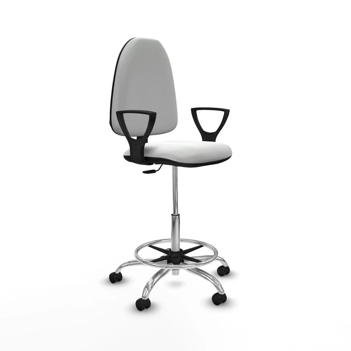 SILLA DE OFICINA PIQUERAS Y CRESPO BFN05RF BLANCO ALTA