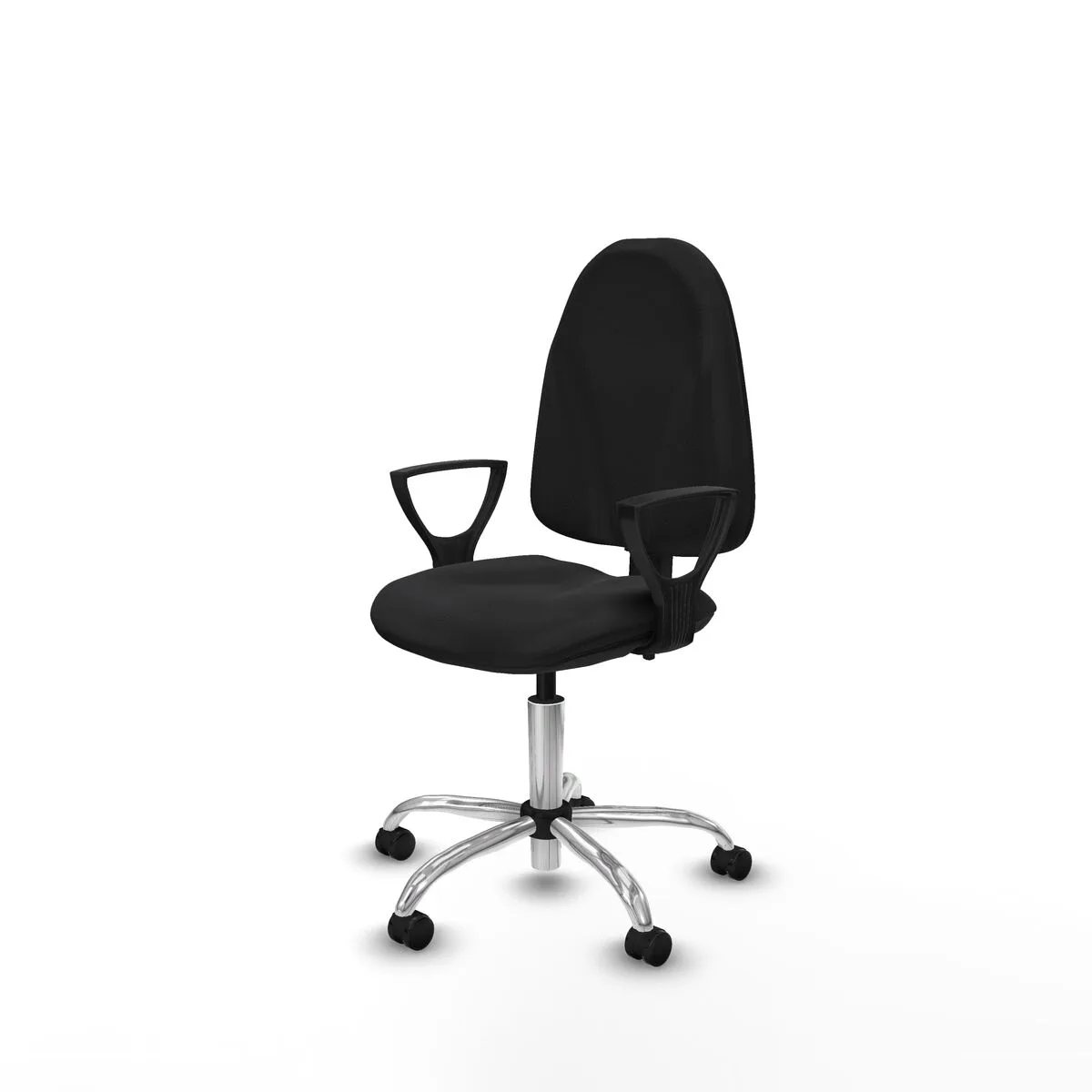SILLA DE OFICINA PIQUERAS Y CRESPO BFN05RF NEGRO