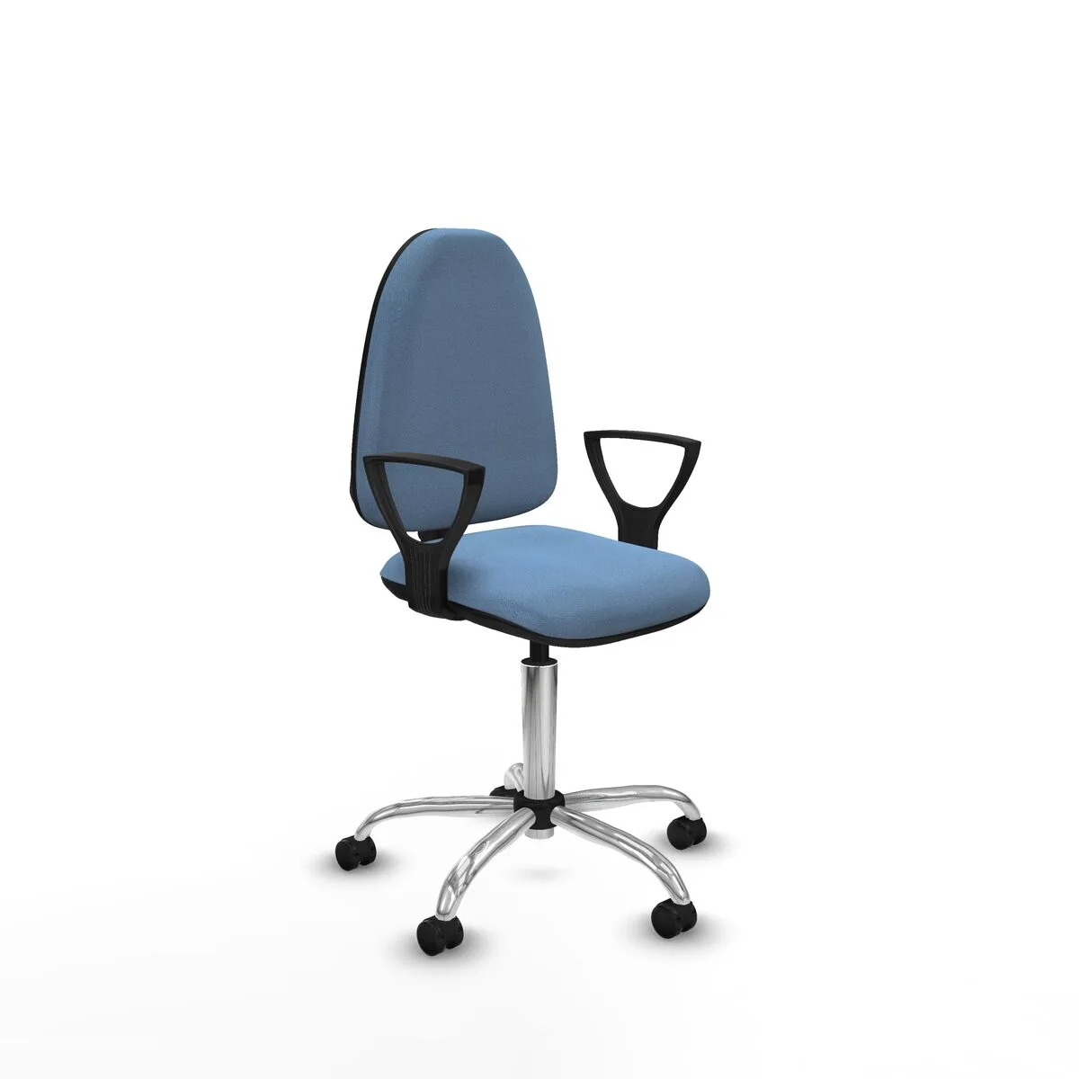 SILLA DE OFICINA PIQUERAS Y CRESPO BFN05RP AZUL CIELO