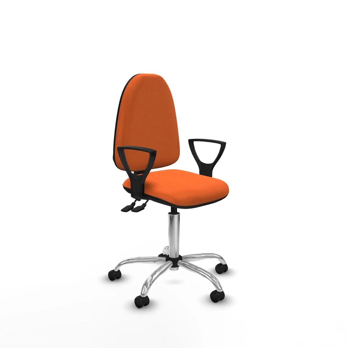 SILLA DE OFICINA PIQUERAS Y CRESPO BFN05RP NARANJA