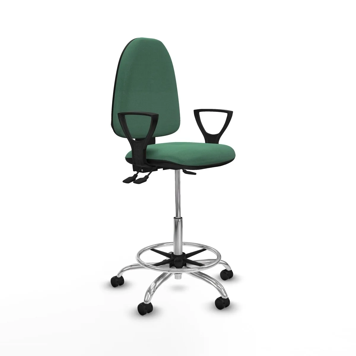 SILLA DE OFICINA PIQUERAS Y CRESPO BFN05RP VERDE ESMERALDA
