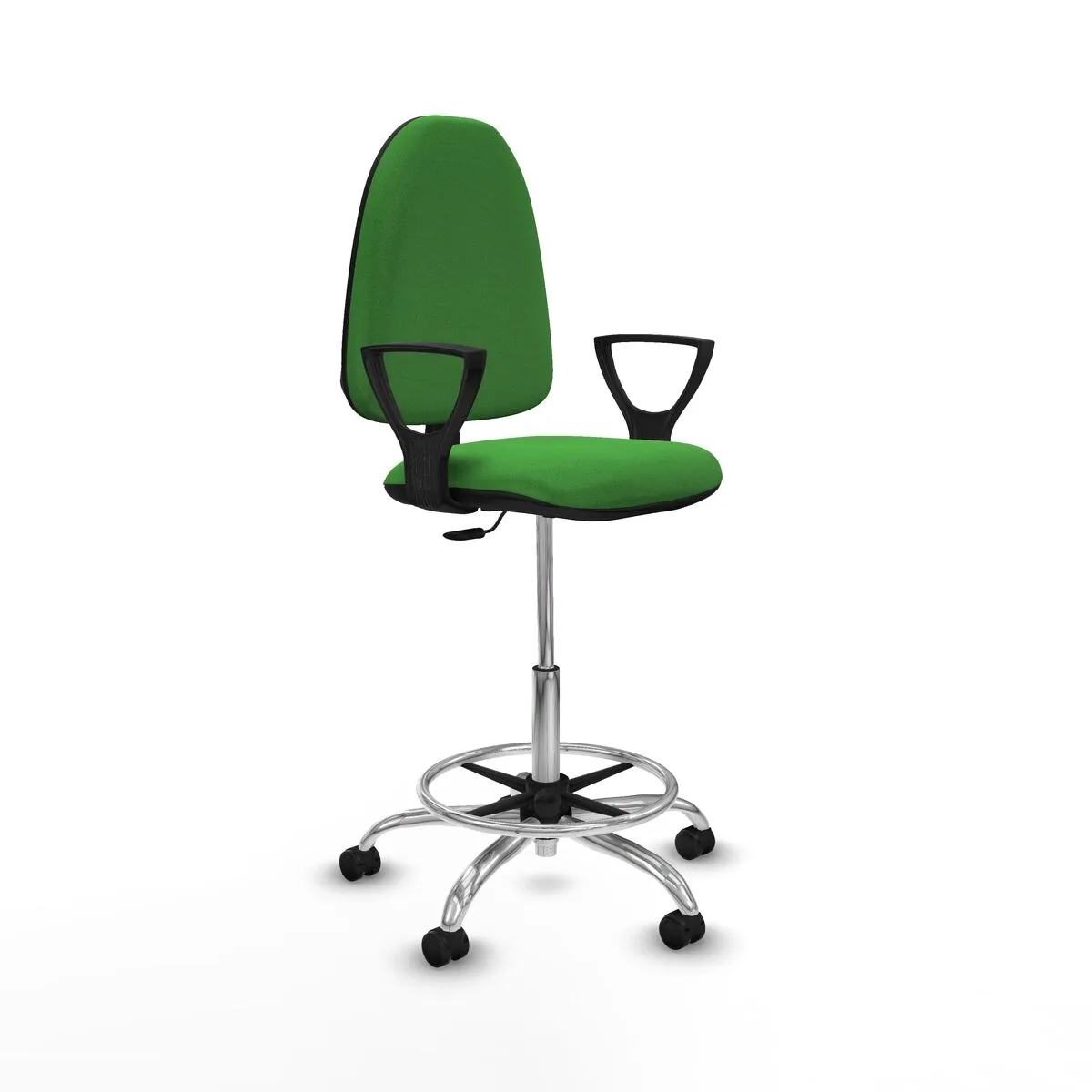 SILLA DE OFICINA PIQUERAS Y CRESPO BFN05RP VERDE ALTA