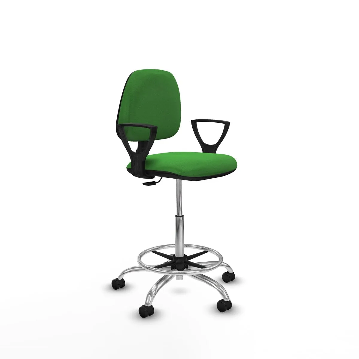 SILLA DE OFICINA PIQUERAS Y CRESPO BFN05RP VERDE ALTA