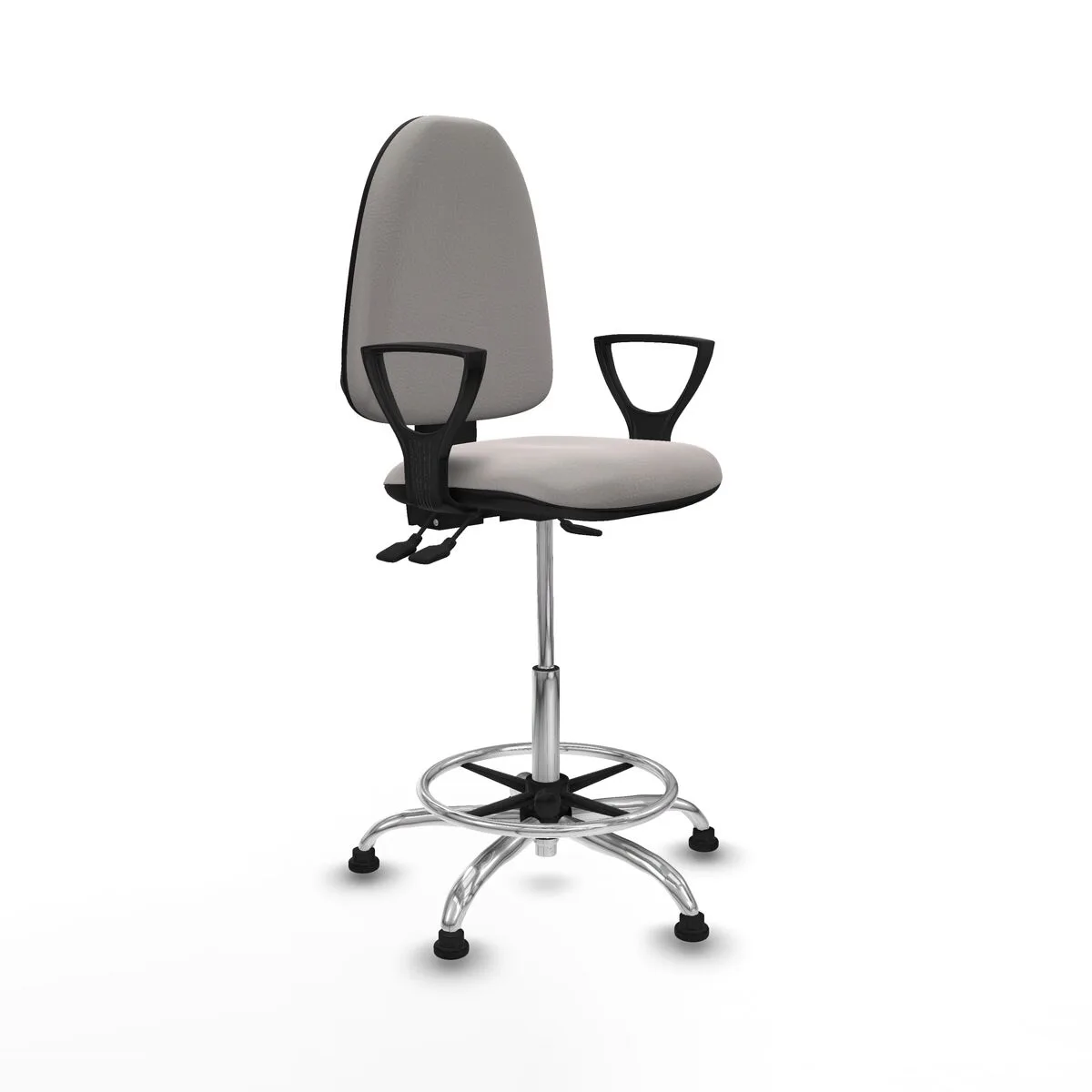 SILLA DE OFICINA PIQUERAS Y CRESPO BFN05RT BLANCO ALTA