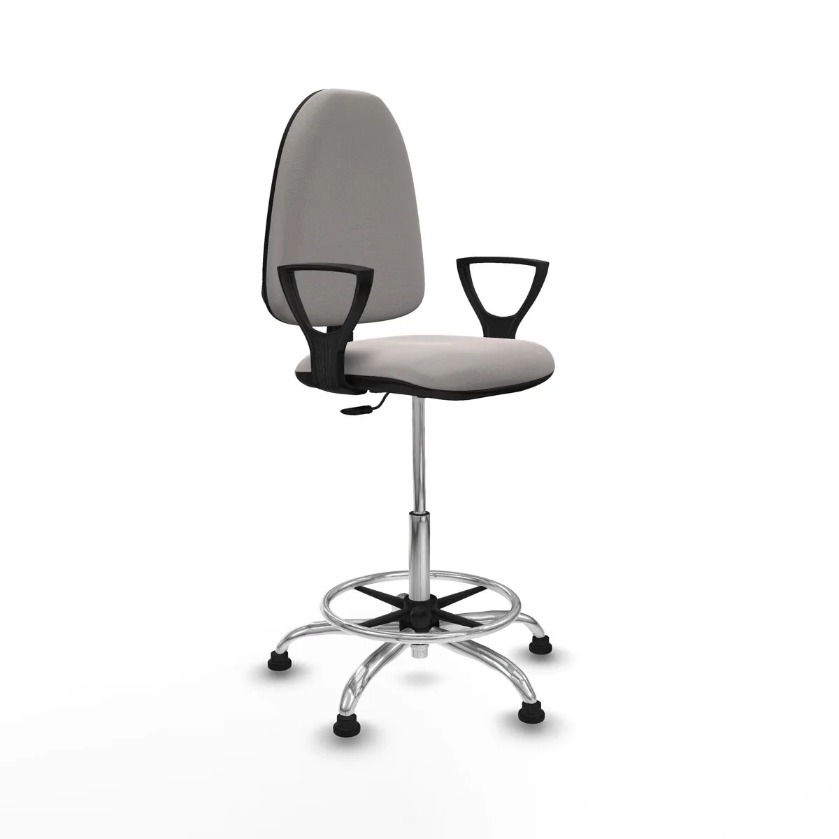 SILLA DE OFICINA PIQUERAS Y CRESPO BFN05RT BLANCO ALTA