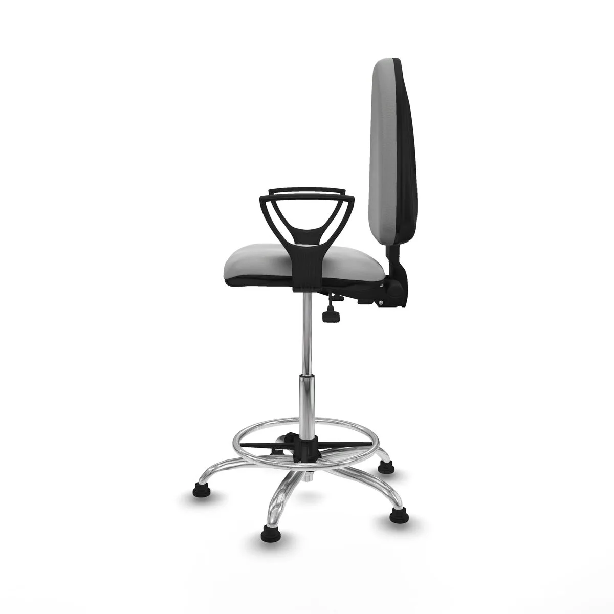 SILLA DE OFICINA PIQUERAS Y CRESPO BFN05RT GRIS CLARO ALTA