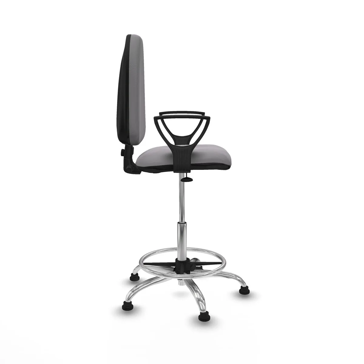 SILLA DE OFICINA PIQUERAS Y CRESPO BFN05RT GRIS ALTA