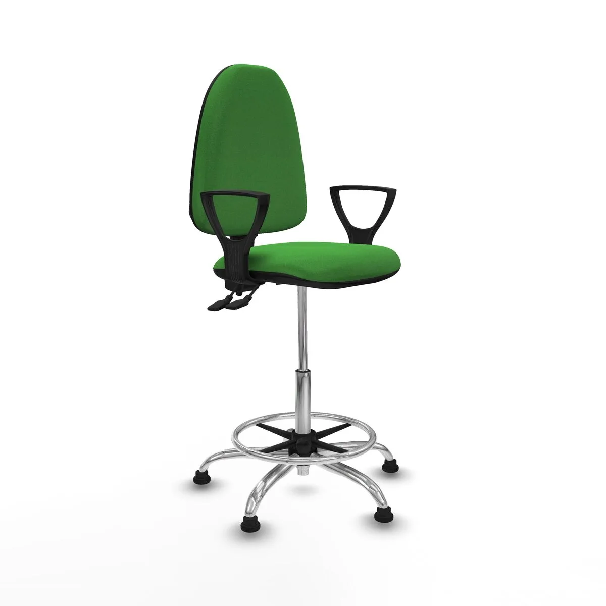 SILLA DE OFICINA PIQUERAS Y CRESPO BFN05RT VERDE ALTA
