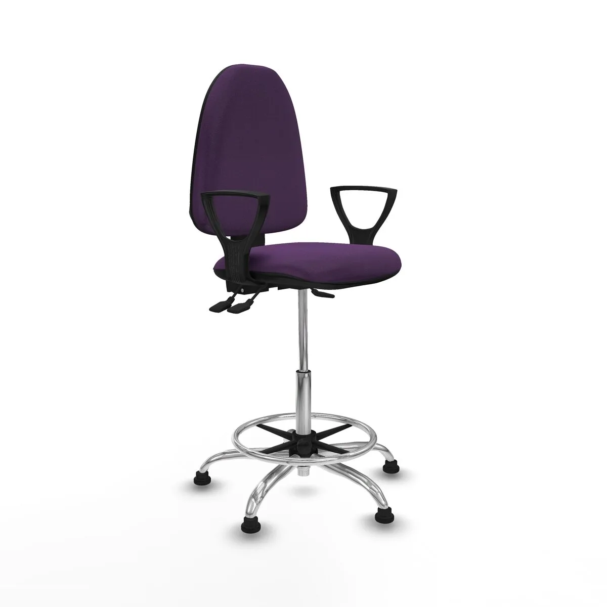 SILLA DE OFICINA PIQUERAS Y CRESPO BFN05RT MORADO ALTA