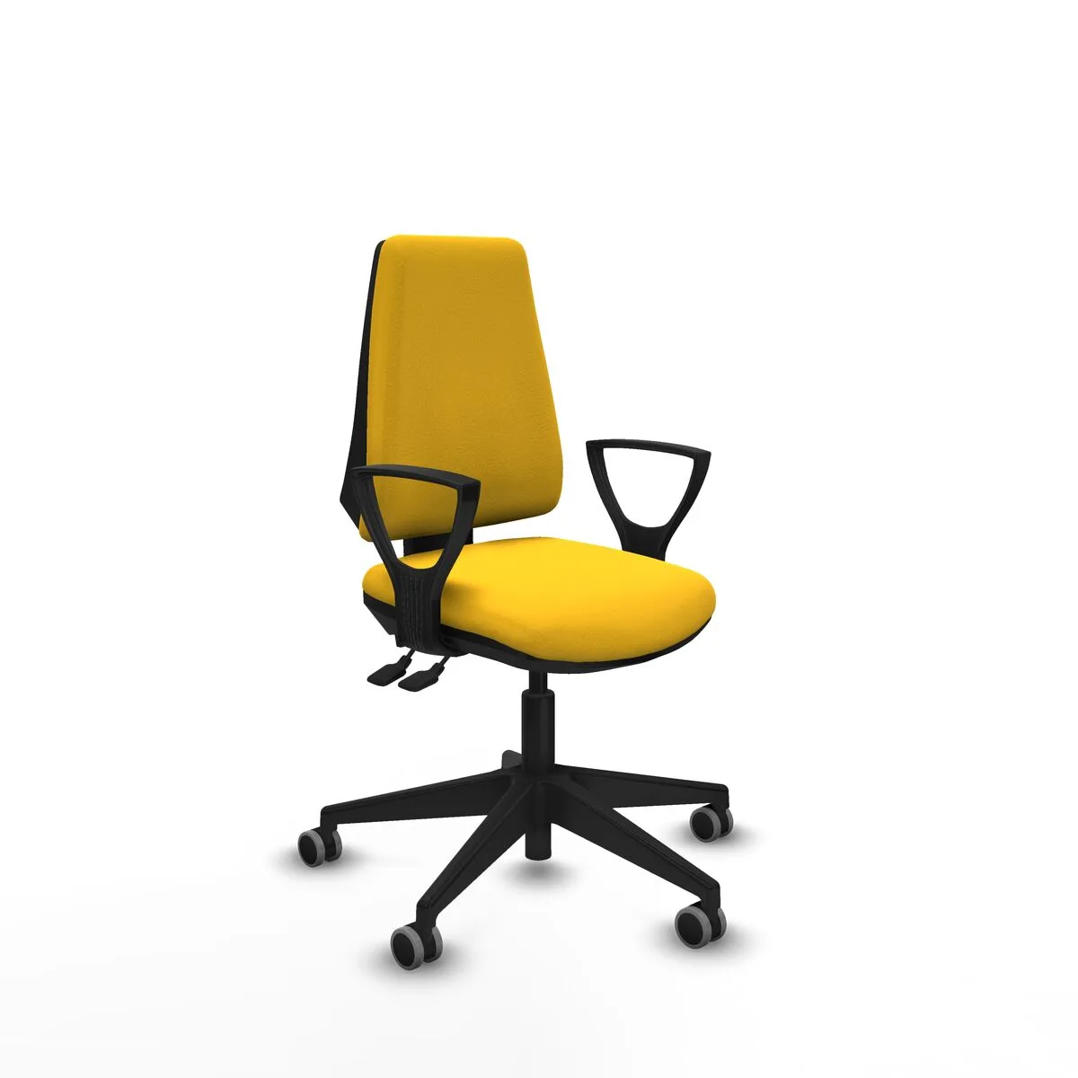 SILLA DE OFICINA PIQUERAS Y CRESPO BFN066G AMARILLO