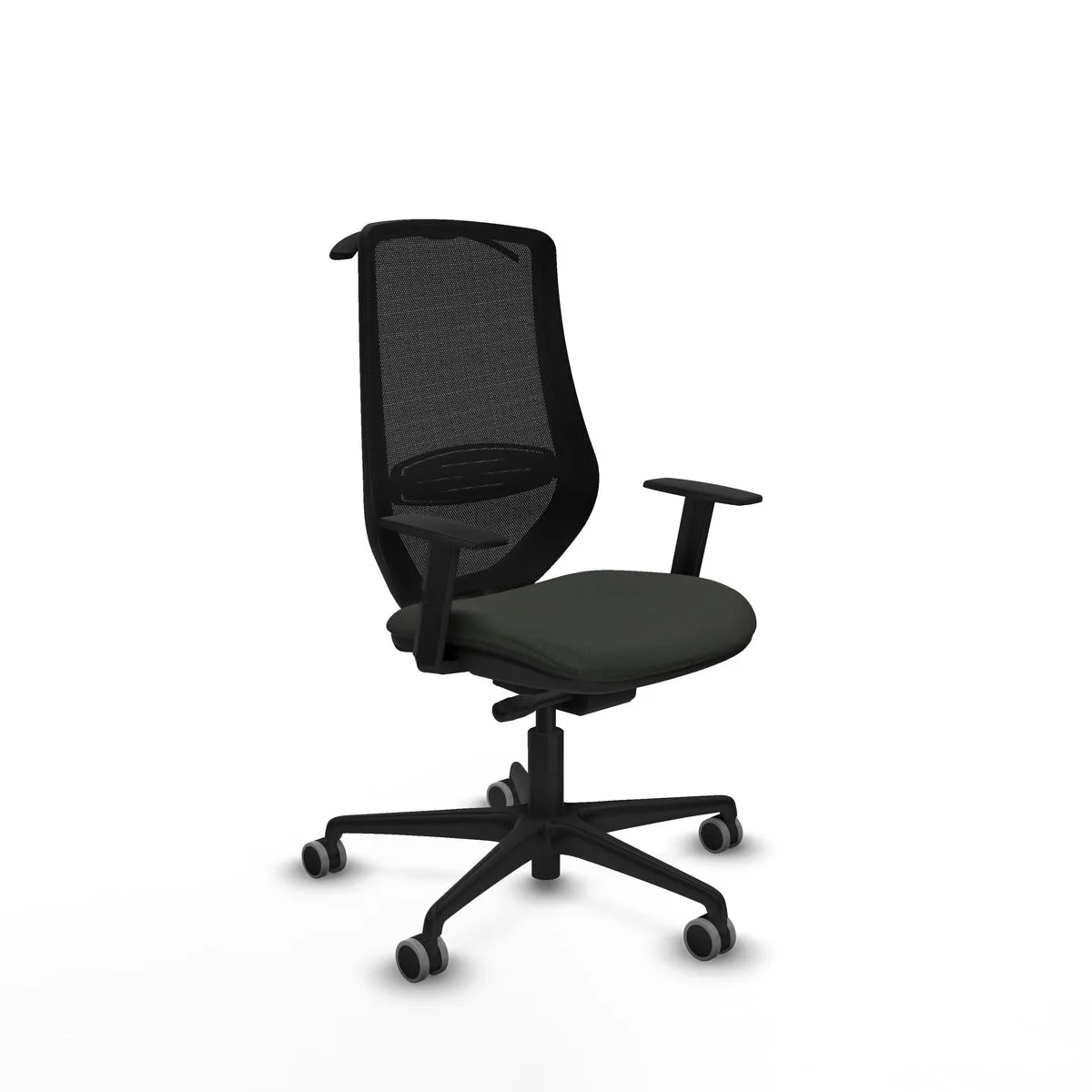 SILLA DE OFICINA PIQUERAS Y CRESPO D036G0H NEGRO