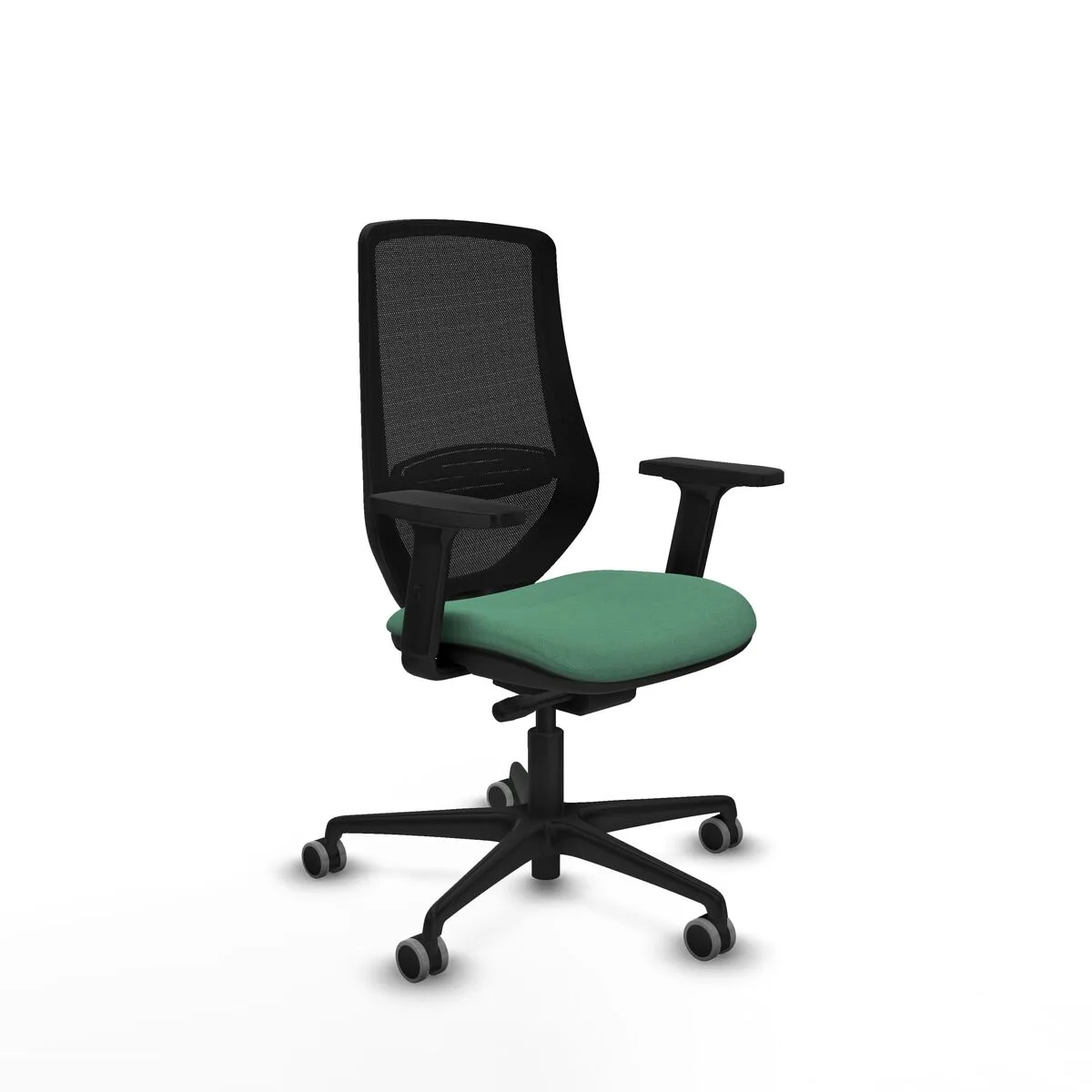 SILLA DE OFICINA PIQUERAS Y CRESPO D036G0W VERDE ESMERALDA
