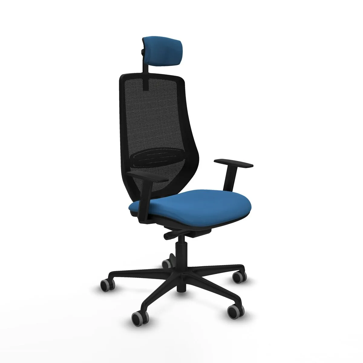 SILLA DE OFICINA PIQUERAS Y CRESPO D036G2W AZUL CLARO