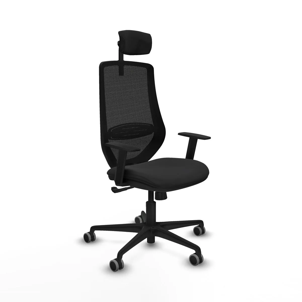 SILLA DE OFICINA PIQUERAS Y CRESPO D036G2W NEGRO