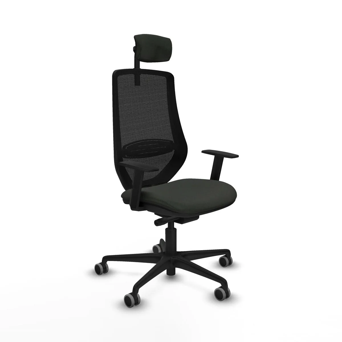 SILLA DE OFICINA PIQUERAS Y CRESPO D036G2W NEGRO