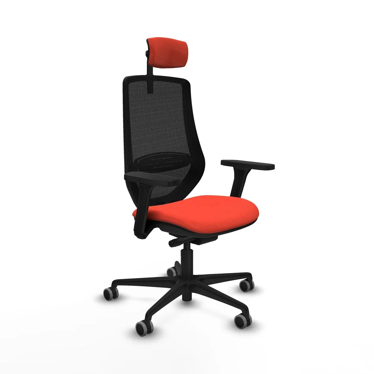 SILLA DE OFICINA PIQUERAS Y CRESPO D036G2W NARANJA OSCURO