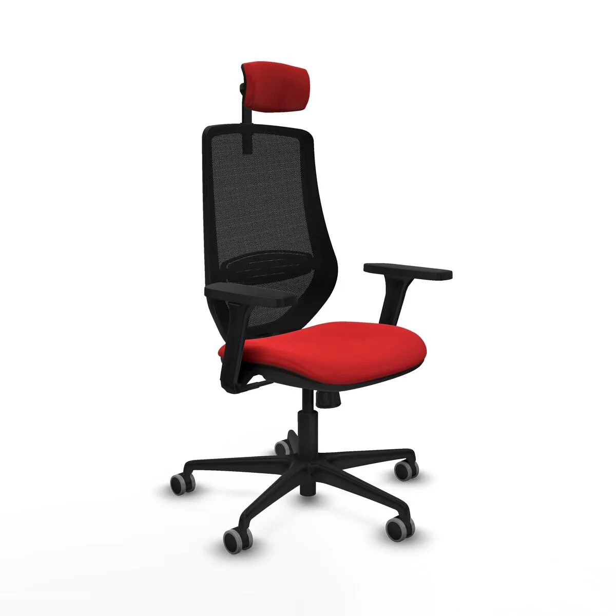 SILLA DE OFICINA PIQUERAS Y CRESPO D036G2W ROJO